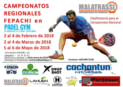 Torneo Padel Pasco Club 6 a 8 Enero 2017
