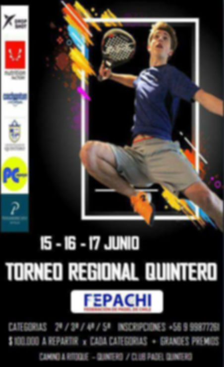 torneo padel Quinteros junio 218