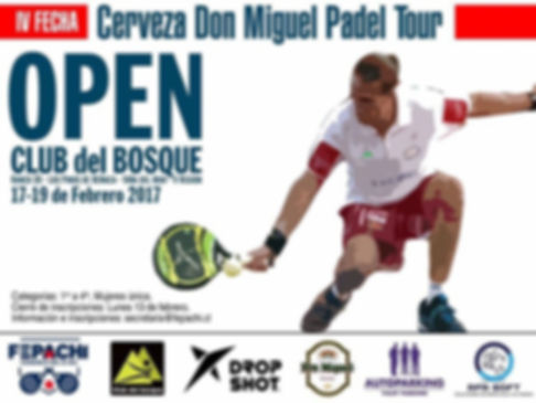 torneo de padel club del bosque viña 17 a 19 febrero 2017