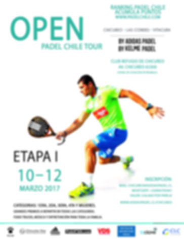 Torneo de Padel Chicureo Open Marzo 2017