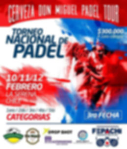 torneo de padel 4 esquins 10 a 12 febrero 2017
