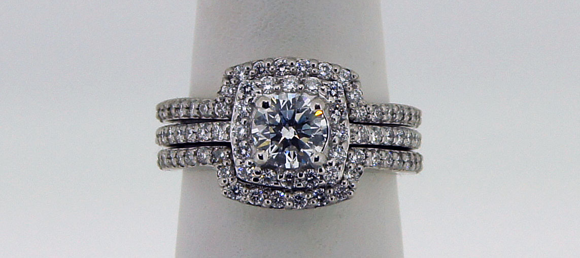 cozzi square halo with matching wedding band custom quality jewelry best unique custom jewelry - Wedding Band For Halo Ring cozzi square halo with matching wedding band custom quality jewelry best unique custom jewelry - Wedding Band For Halo Ring