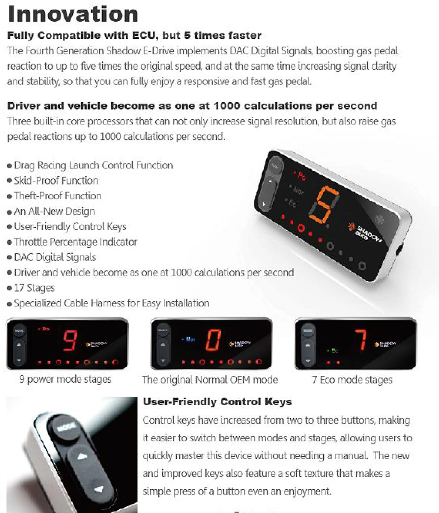 E-DRIVE ADVANCE 4 Throttle Controller