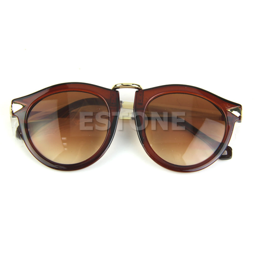 NEW Fashion Vintage Round Frame Sunglasses clarebest