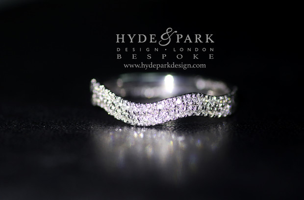 Custom made wedding ring london