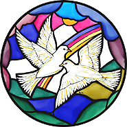 Winged Heart Stained Glass