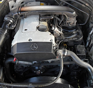 Change oil filter mercedes c200 #5