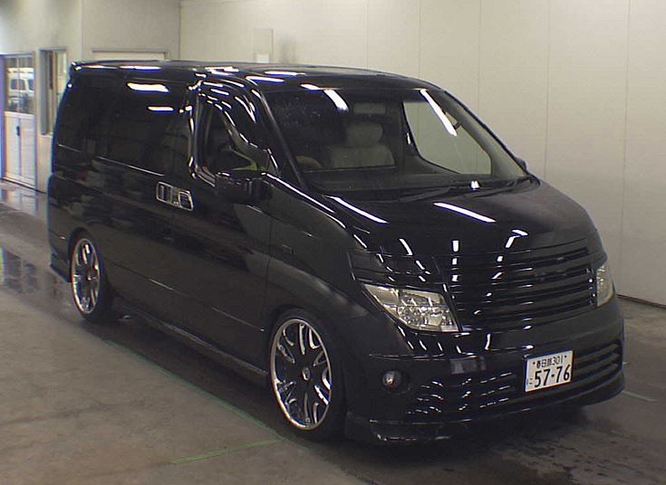 Nissan elgrand rider body kit #3