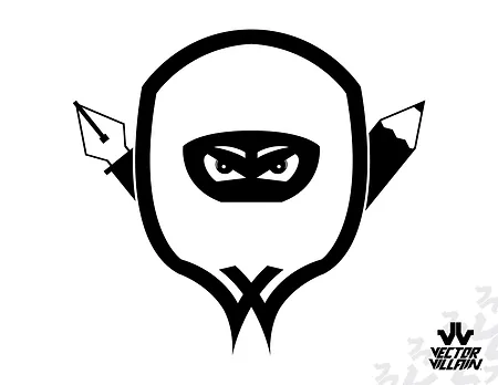 vector villain logos designs