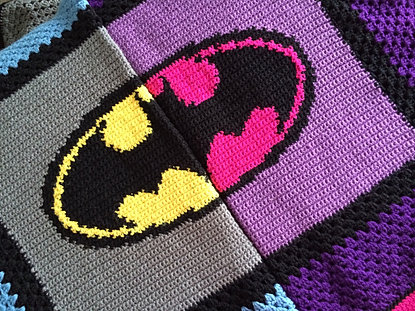 Batman Crochet Blanket