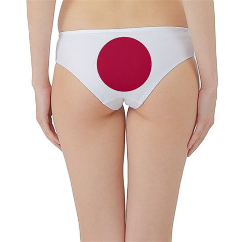 Japan Flag Hipster Cheeky Bikini Bottoms Globalkinis