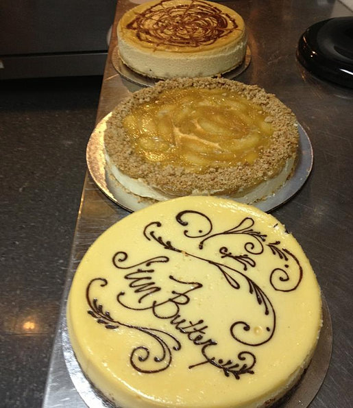 Trio of Cheesecakes