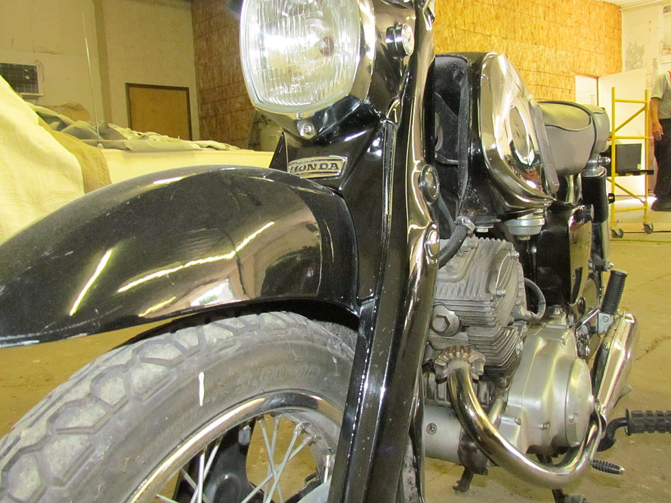 1966 Honda ca95 benly touring #4