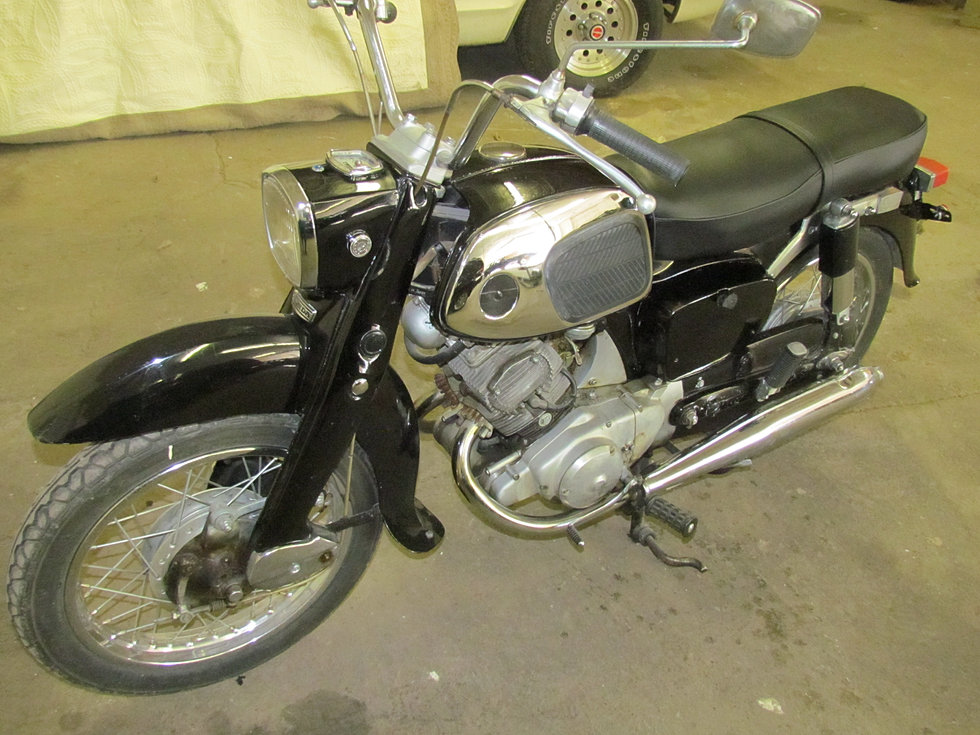 1966 Honda benly touring #2