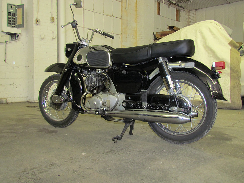 1966 Honda ca95 benly touring #3