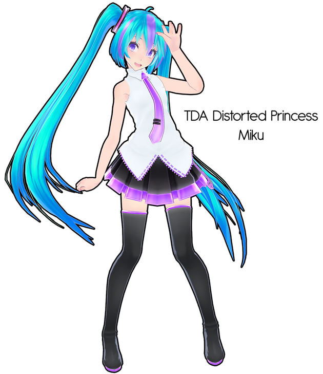 tda miku distoeted princess