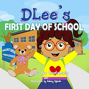 Childrens book, school, teach, kids, learning, DLee's World, DLee, Diana Santamaria