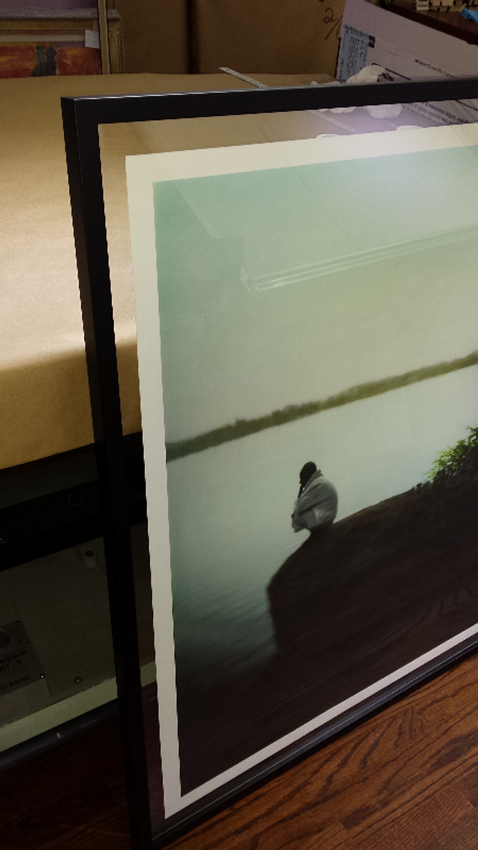 Plexiglass/ Floating glass frames, Acrylic box photo frames SoHo, NYC