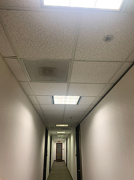 Interior LED Lighting we installed - Before Picture