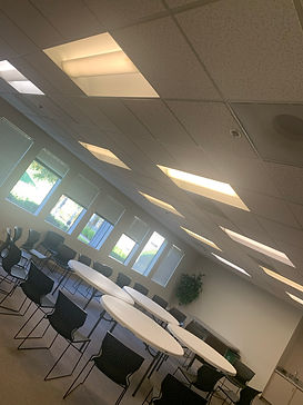 Interior LED Lighting we installed - Before Picture