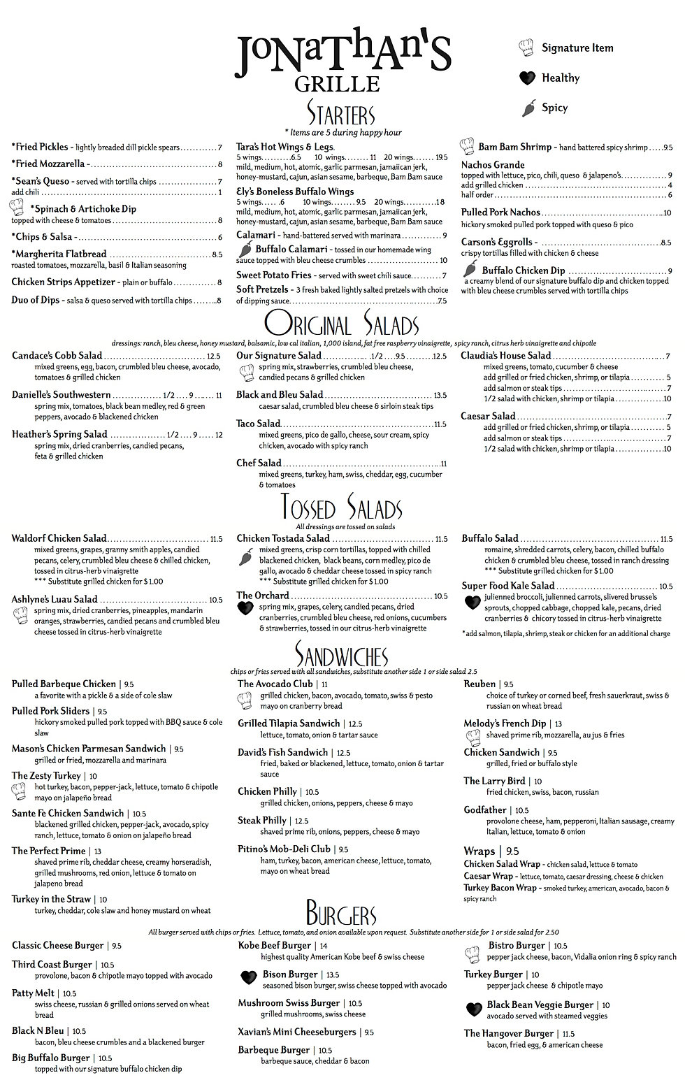 Jonathans Grille Nashville Sports Bar, Green Hills Sports Bar, Cool