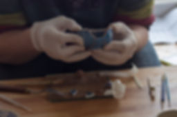процесс ремонта при помощи кинцуги