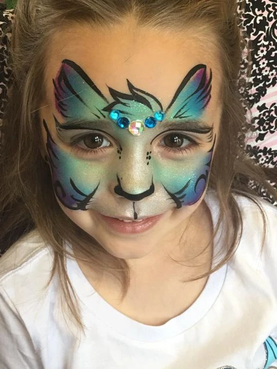 Cincinnati Face Painting Girls Gallery