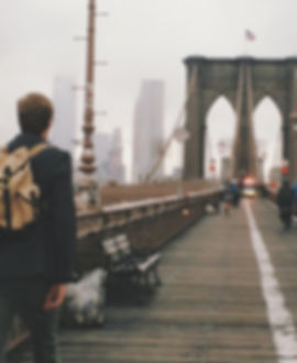 Traversée Brooklyn Bridge