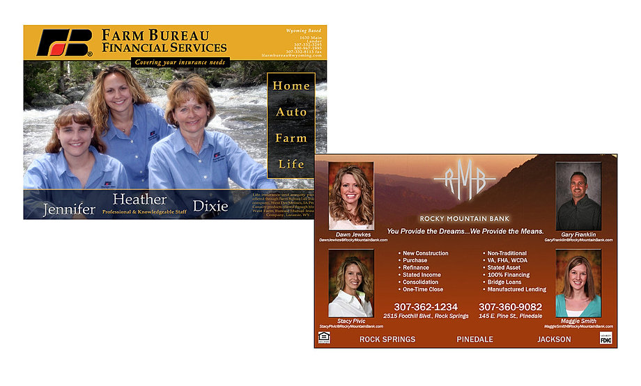 Client Print Ads for Magazine