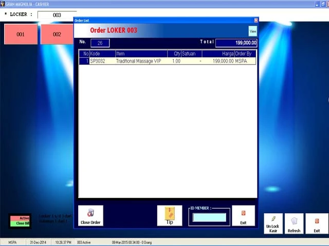 Software Program Kasir Restoran