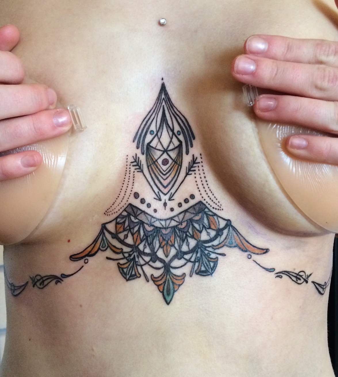 www thistleandpearltattoo com sternum tattoo www thistleandpearltattoo com sternum tattoo