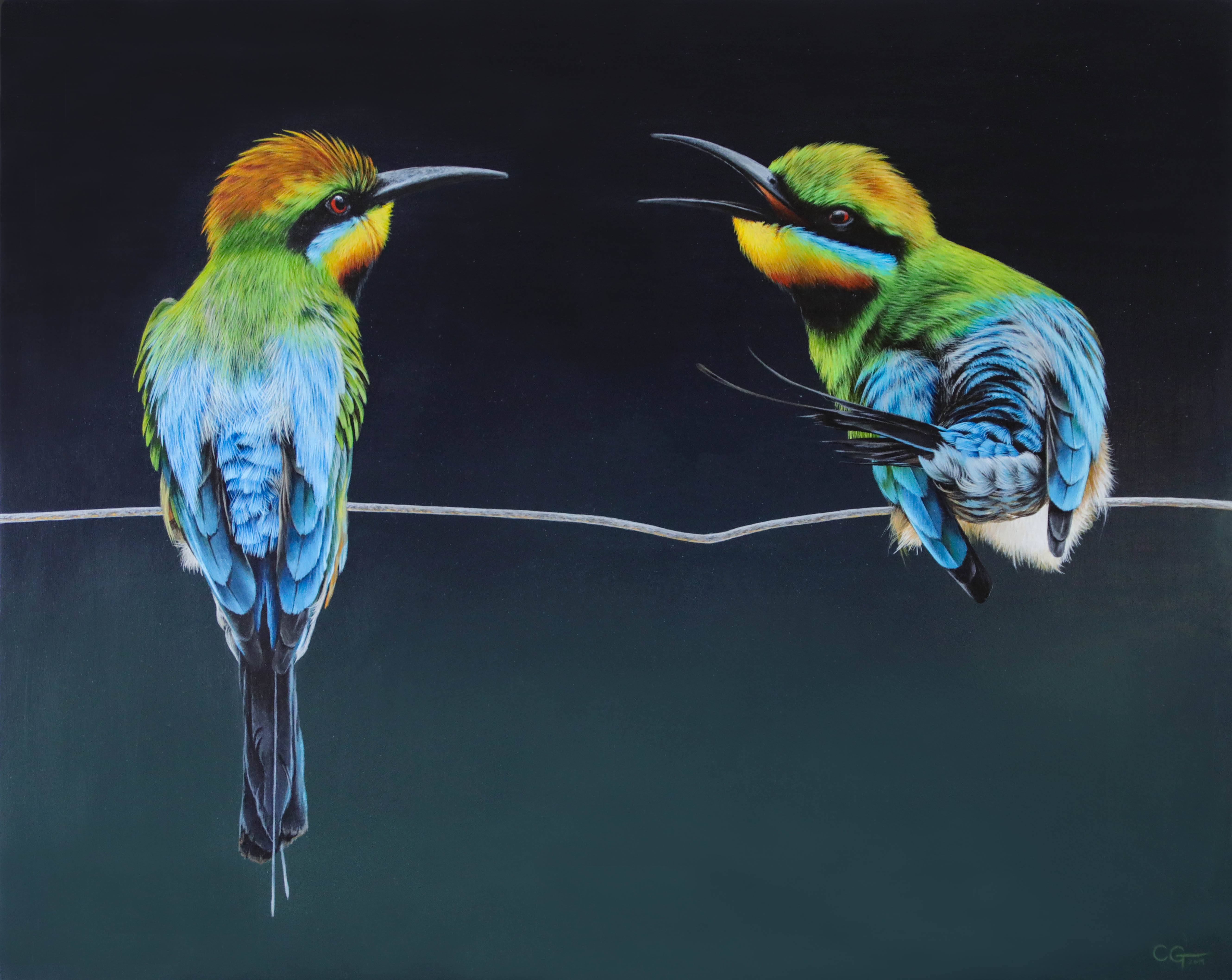 Wildlife Artist Carla Grace Paintings