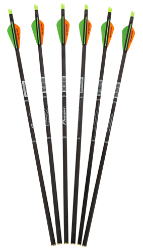 RED HOT Parker Hunter XXT Carbon Crossbow Arrows Bolts Capture Nocks 438gr Ridgemont