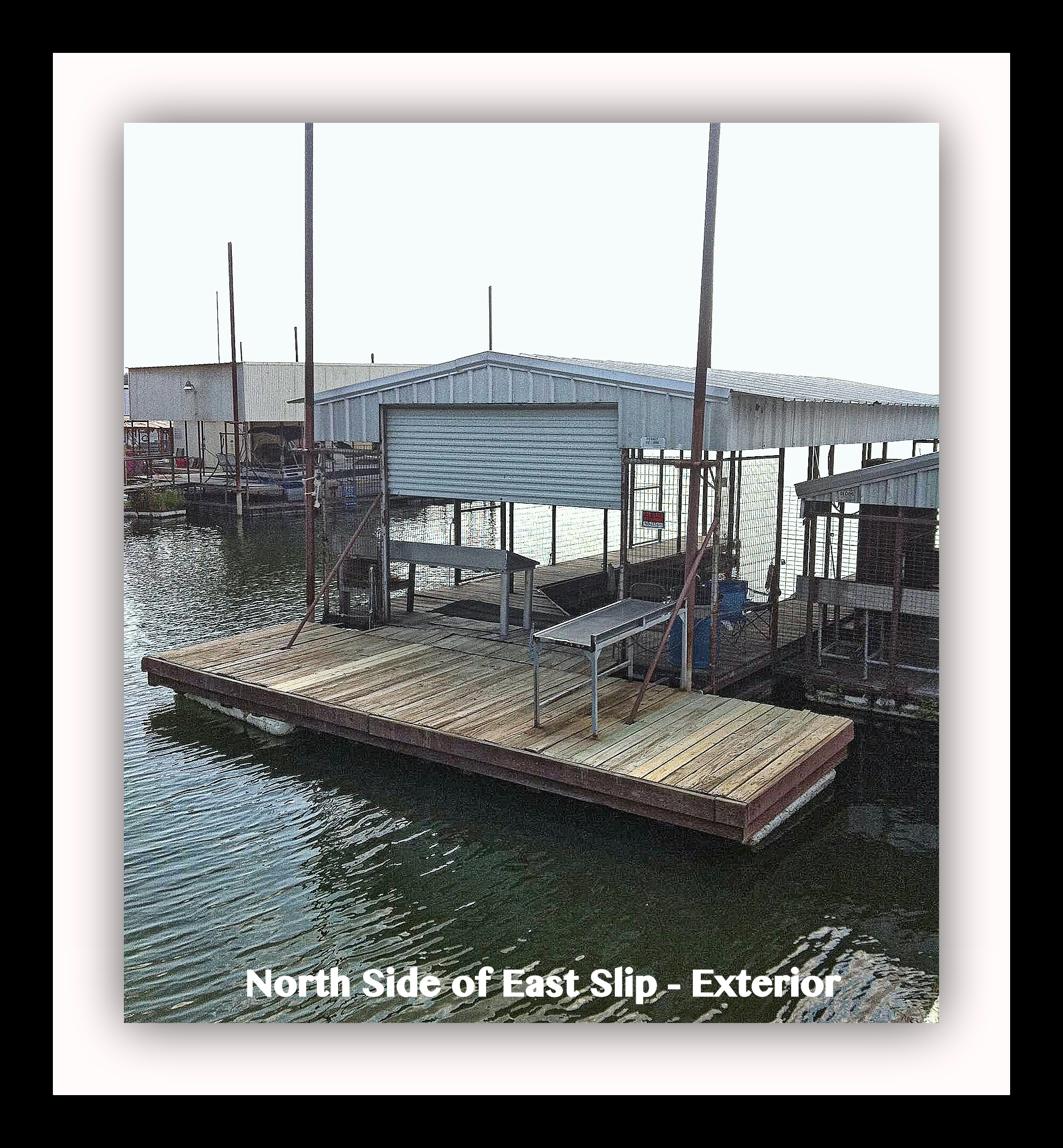 Boathouse for sale on Lake Texoma