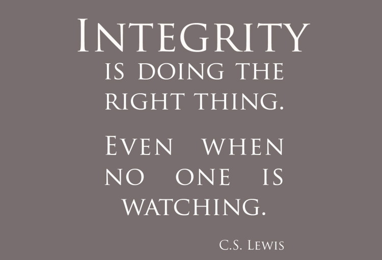personal integrity essay