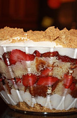 Strawberry Short-cheesecake