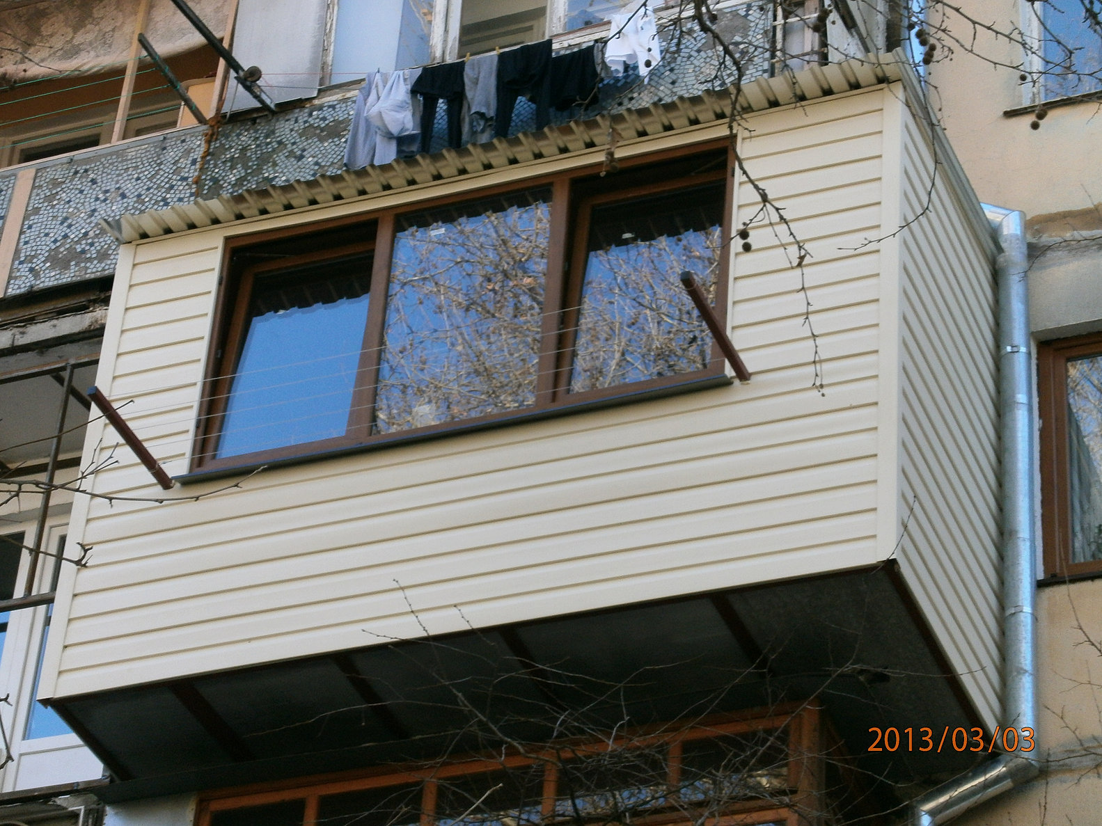 Балконы в одессе под ключ.