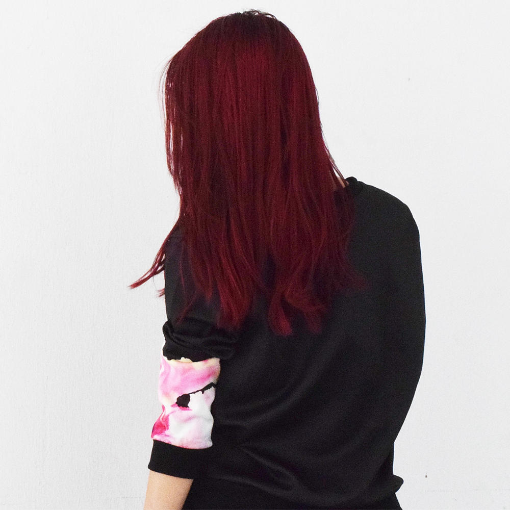 Mallory Orchid Burst Pullover