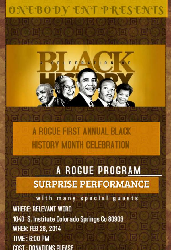 black history flyer