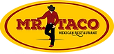 mr taco logo, best mexican restaurant in lompoc