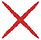 x-red-cross-on-a-white-background-vector