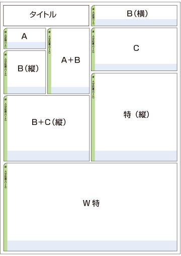 誌面の枠サイズ