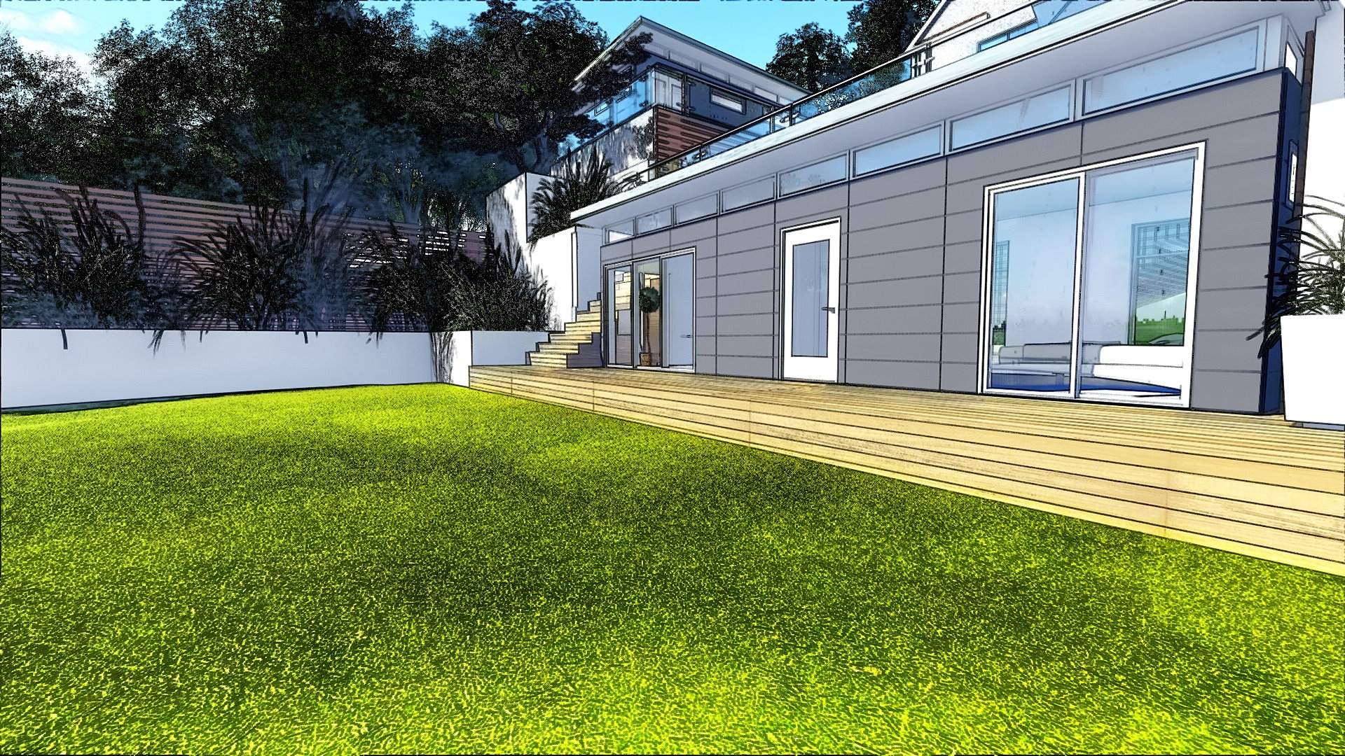3d visualiseringar, trädgårdsdesign, ritningar, bygglovshandlingar ...