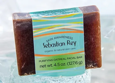 Oatmeal facial bar Ariel cutie redhead