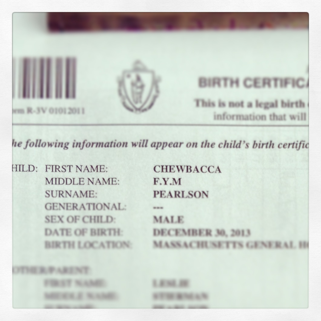 A Boy Named Chewbacca Bplus Boston Parenting Blog