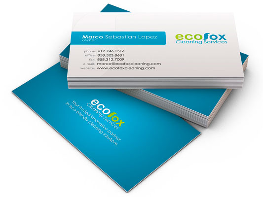 impresión tarjetas comerciales profesionales personalizadas creativas