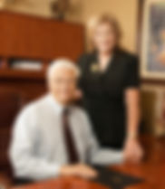 Bill Delaney and his Wife Ruth at Rancho Cucamonga Commercial Insurance Co.