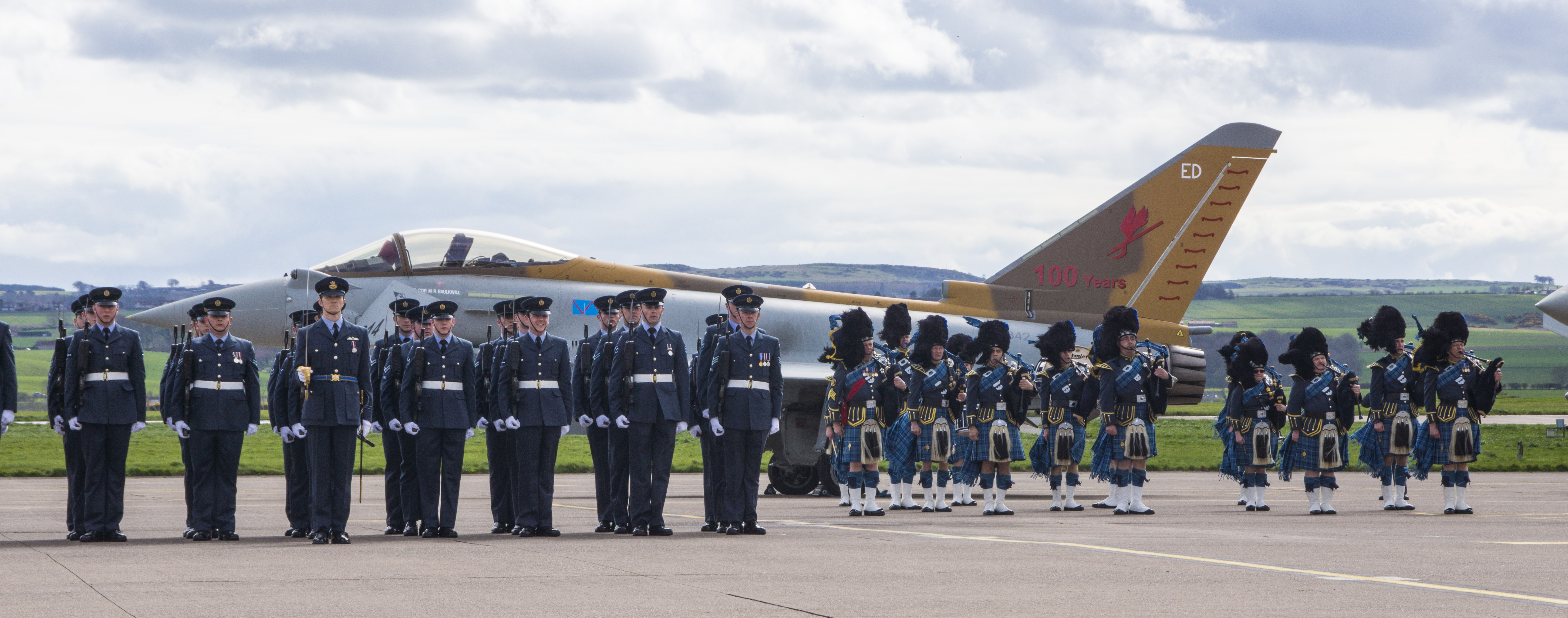 6 Squadron Royal Air Force 100th Birthday Parade