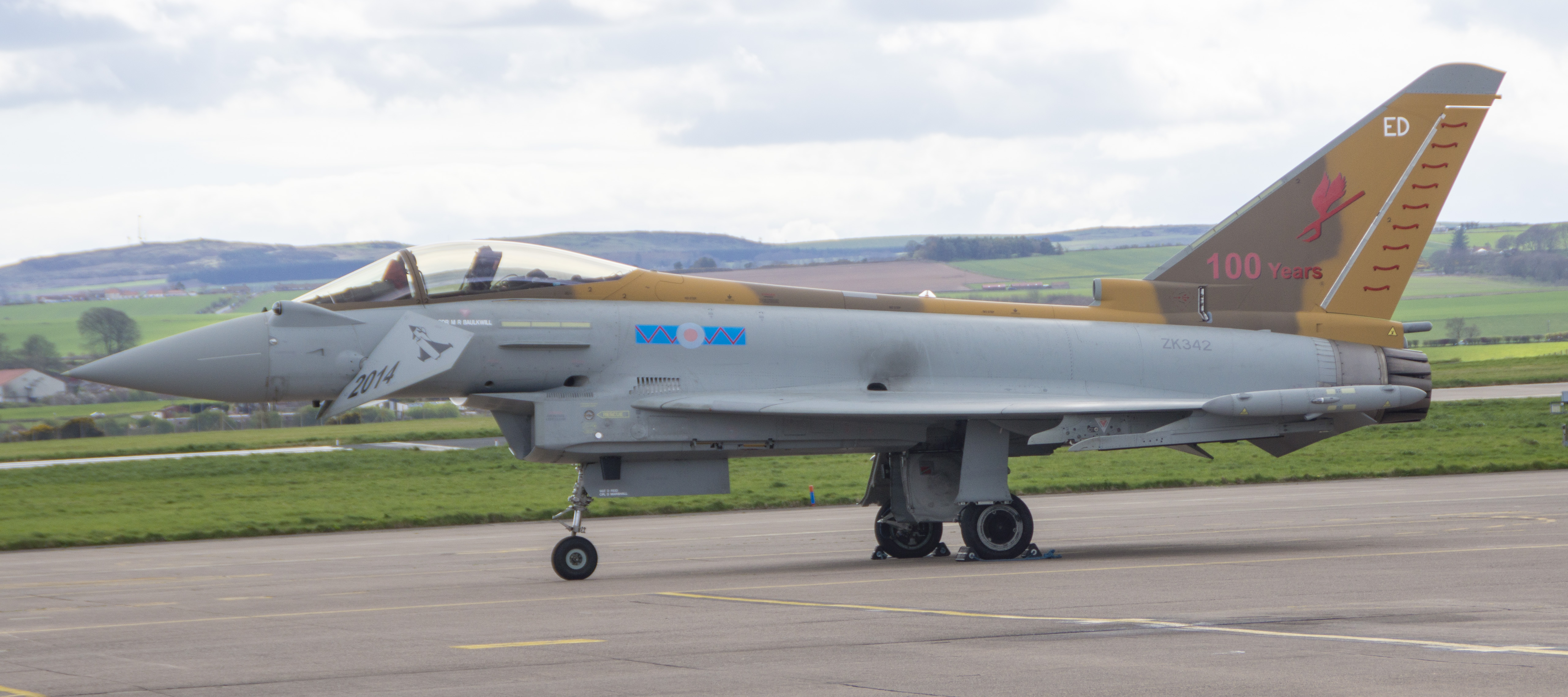 New Paint Job for 6 Squadron Royal Air Force Typhoon!