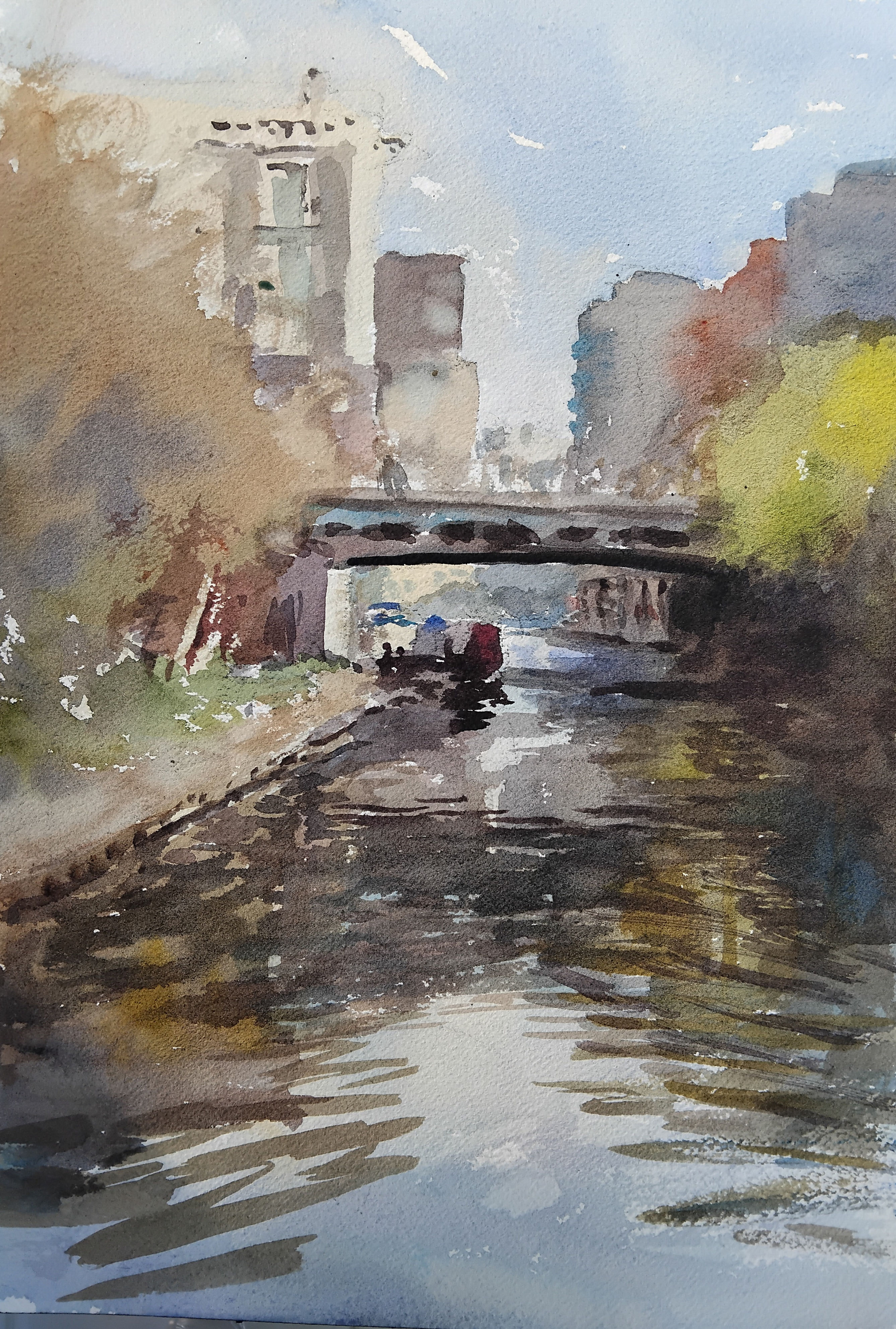 Canal Below Camden